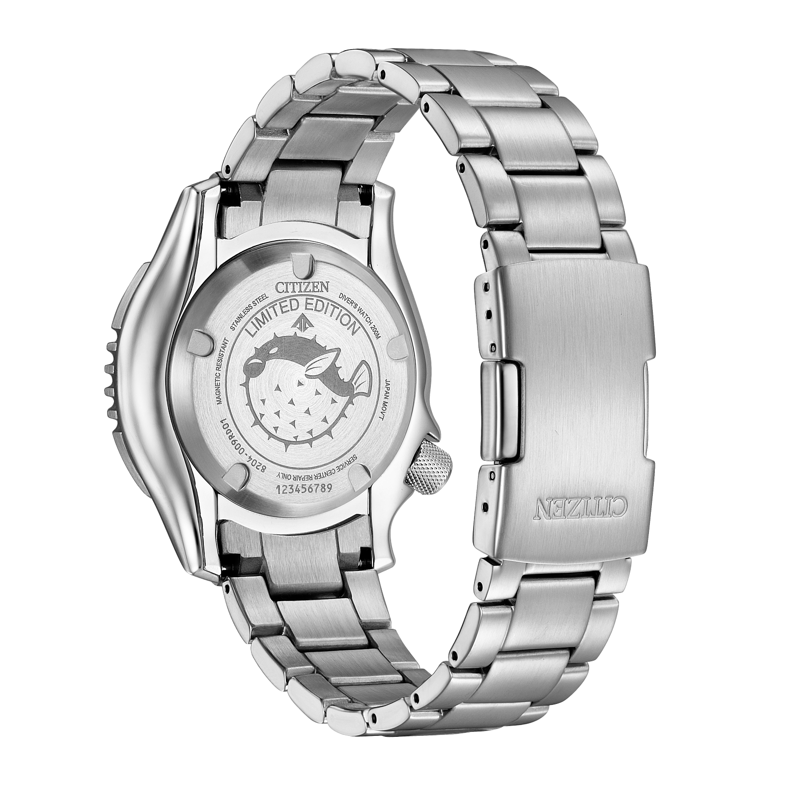 Reloj Citizen Promaster Dive Automatico edición Fugu con WR200 Dial negro, cristal de zafiro NY0160-66E | Elegancia relojería
